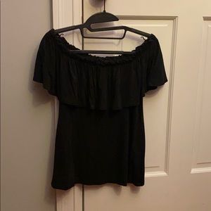 Off the shoulder t- shirt